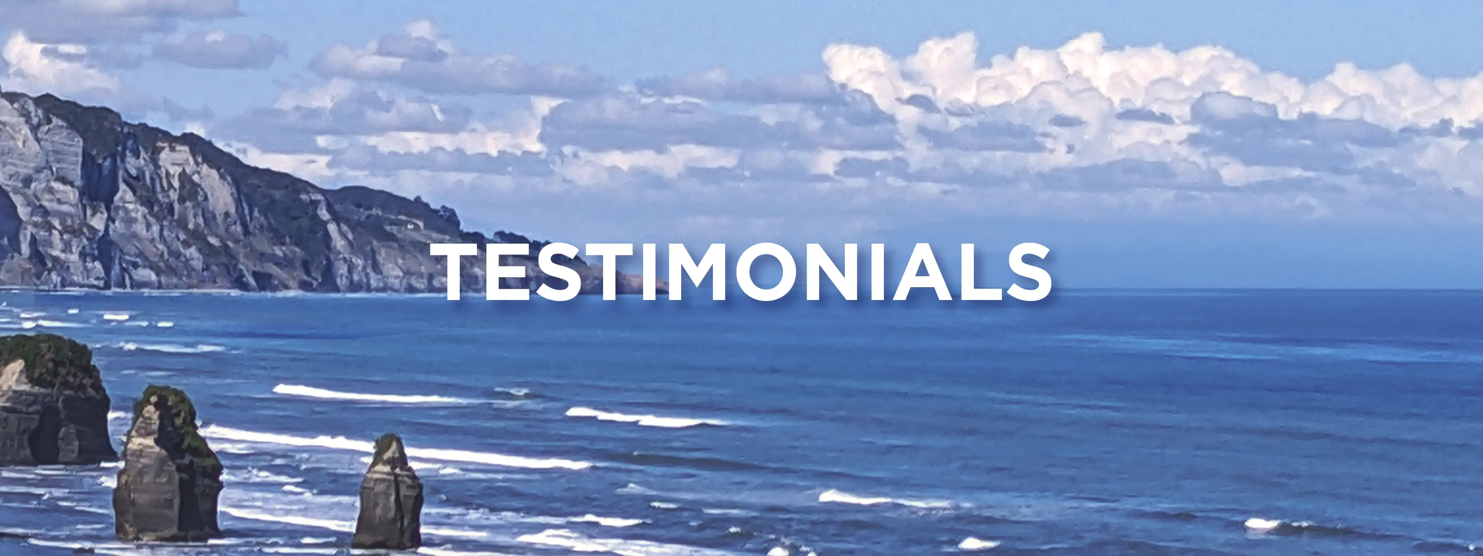 Testimonials banner image